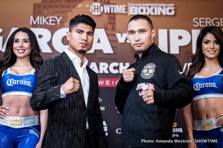 Image: Mikey Garcia vs. Sergey Lipinets Weigh-In Live Stream