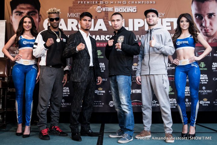 Image: Mikey Garcia vs. Sergey Lipinets Weigh-In Live Stream