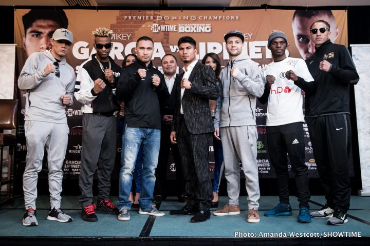 Image: Mikey Garcia vs. Sergey Lipinets Weigh-In Live Stream