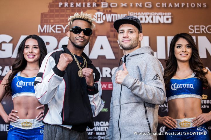 Image: Mikey Garcia vs. Sergey Lipinets Weigh-In Live Stream