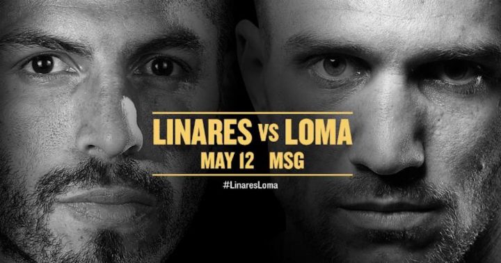 Image: Jorge Linares vs. Vasyl Lomachenko official for May 12