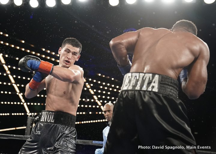 Image: Dmitry Bivol stops Sullivan Barrera - Results