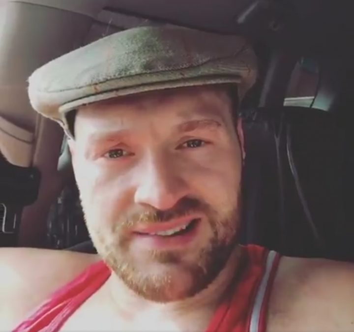 Image: Tyson Fury wishes David Price good luck against Povetkin
