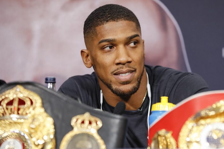 Image: Joshua says Parker fight will be “history” making
