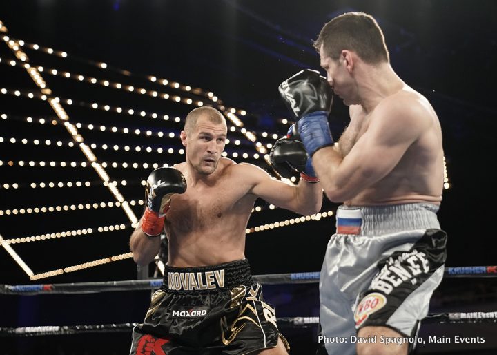 Image: Sergey Kovalev vs. Igor Mikhalkin – Results