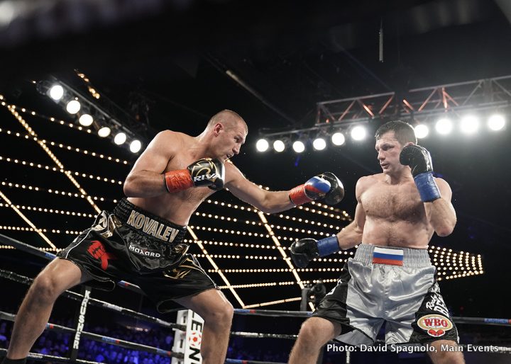 Image: Sergey Kovalev vs. Igor Mikhalkin – Results