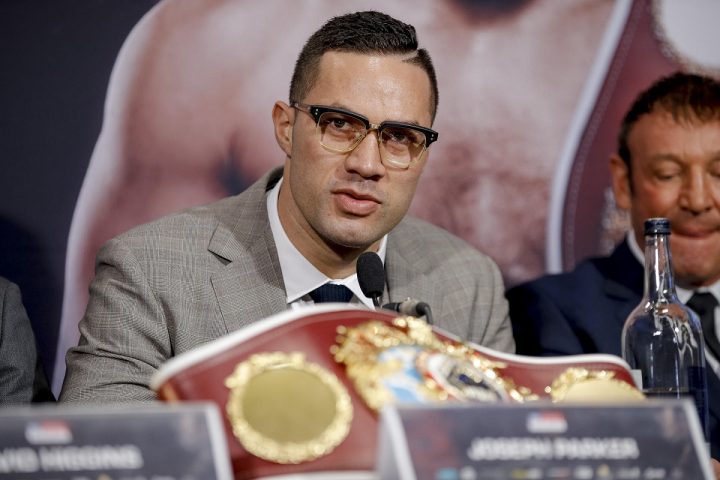 Image: Joseph Parker vows to take Joshua's belts back to New Zealand