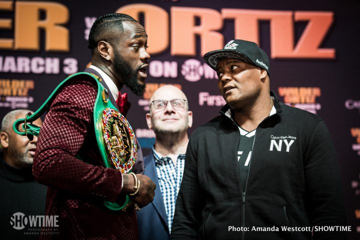 Image: Deontay Wilder vs Luis Ortiz - Live Stream - Weigh-In