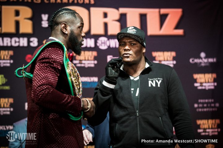 Image: Deontay Wilder vs Luis Ortiz - Live Stream - Weigh-In