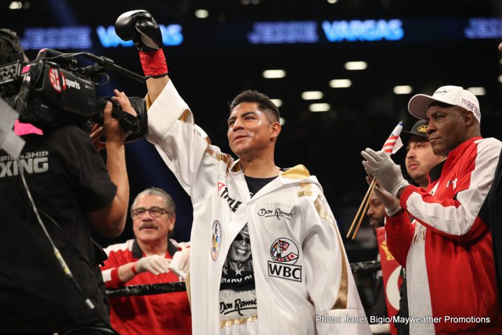 Image: Adrien Broner vs. Jessie Vargas – Results