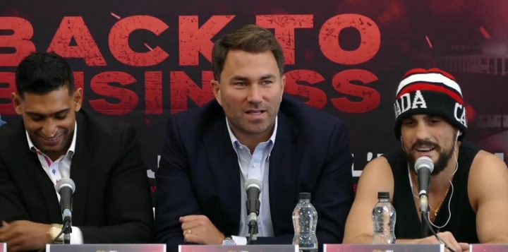 Image: Hearn: Khan shouldn’t be fighting if he can’t beat Lo Greco