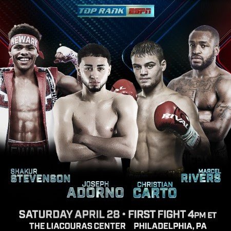 Image: Olympic Medalists Shakur Stevenson and Robson Conceicao Headline April 28