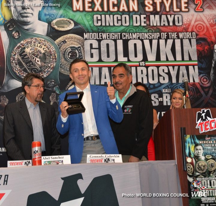 Image: Gennady Golovkin vs. Vanes Martirosyan final press conference quotes