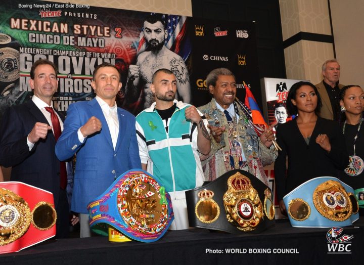 Image: Gennady Golovkin vs. Vanes Martirosyan final press conference quotes