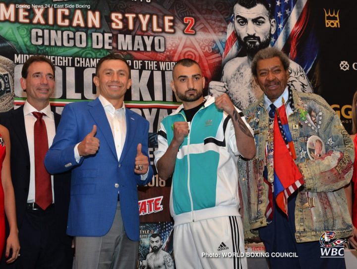 Image: Gennady Golovkin vs. Vanes Martirosyan final press conference quotes