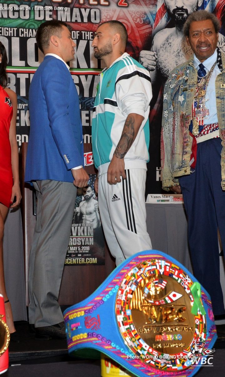 Image: Gennady Golovkin vs. Vanes Martirosyan final press conference quotes