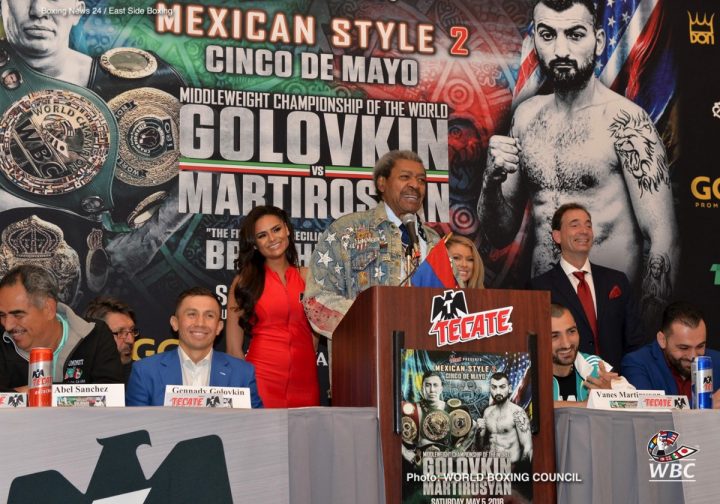 Image: Gennady Golovkin vs. Vanes Martirosyan final press conference quotes