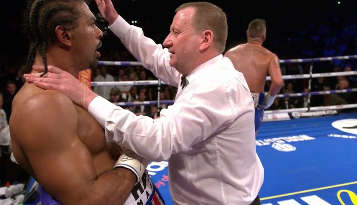 Image: Adam Booth: Haye should have never made his latest comeback