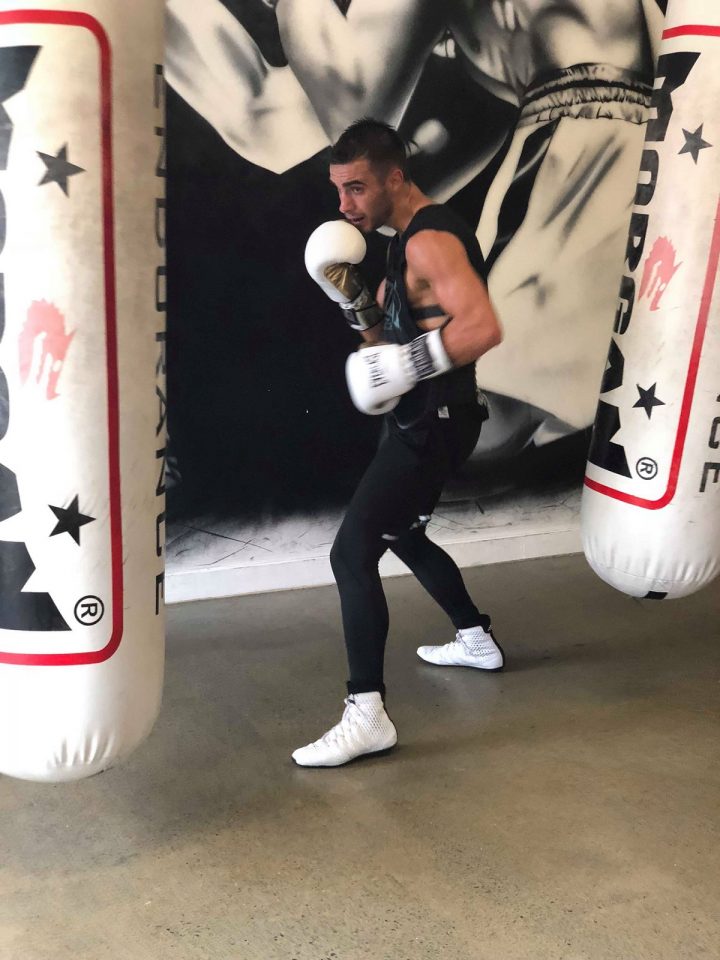 Image: Moloney: training for biggest fight of career