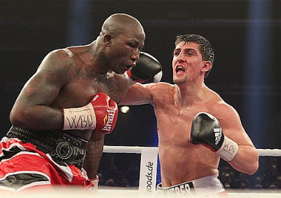 Image: Huck-Afolabi ends in draw; Huck retains WBO title