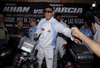 Image: Khan-Garcia to fight for Ring Magazine 140 lb title on Saturday