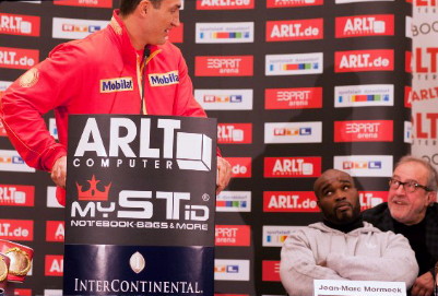 Image: Wladimir: I'm going to take a chance to KO Mormeck