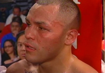 Image: Mike Alvarado sees himself stopping Brandon Rios on October 13th