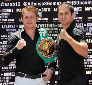 Image: Canelo says to Gomez: I'm a man not a clown