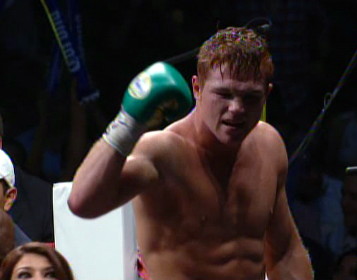Canelo Alvarez boxing photo