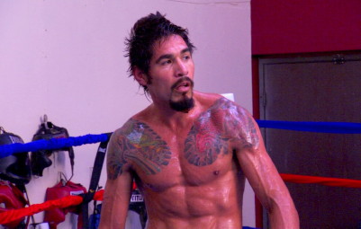Image: Roach says "Don't be surprised if we [Pacquiao] get him [Margarito] in the first"
