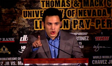 Image: Roach: Chavez Jr. is slowly getting as good as his father