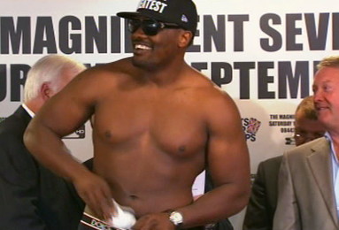 Image: Chisora: I'm going to send Vitali into retirement on February 18th