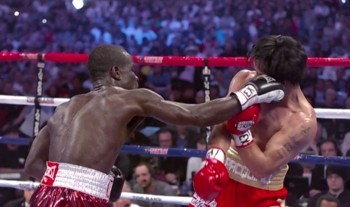 Image: How come Pacquiao got so beat up by Clottey?