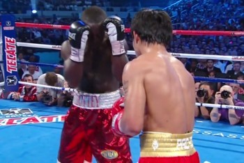 Image: Clottey very impressive with his clamshell defense