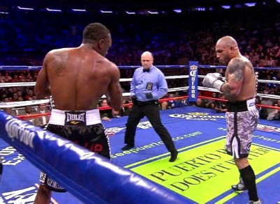 Image: Trout Pulls Off the upset against Cotto
