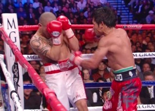 Image: Will Cotto fans say that he was too small if he loses to Foreman on Saturday?
