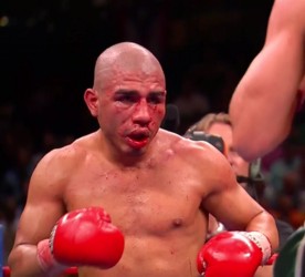 Image: Cotto-Mayorga: Ricardo's knee won't give out like Foreman's. Miquel is in trouble
