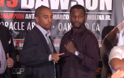 Image: Ward to have to deal with Dawson's height and reach advantage on September 8th