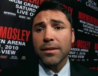 Image: De La Hoya thinks Clottey is “Easy fight” for Pacquiao, says Mayweather would beat Manny