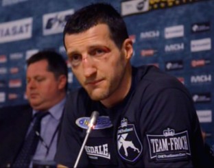 Image: Froch still talking about his loss to Kessler