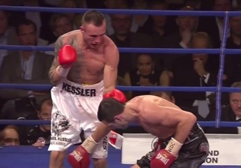 Image: Froch says that Kessler is just borrowing his WBA belt
