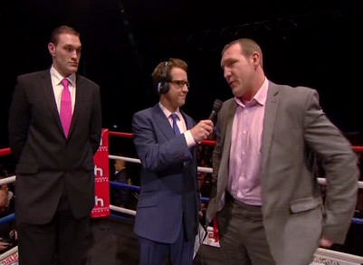Image: Fury has to impress against 40-year-old Rogan
