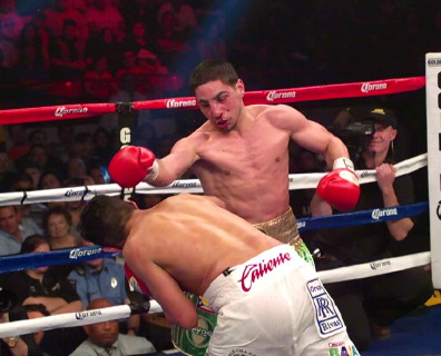 Image: Garcia ready to finish off Morales and send him into retirement