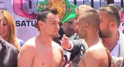 Image: Guerrero hoping to make it to the big time by beating Aydin tonight
