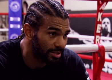 Image: Haye happy to be of assistance