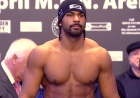Image: Haye: “There doesn’t seem to be an ounce of fear in Ruiz”