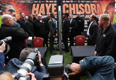 Image: Haye: Just wait until I smack Chisora with one of my hayemakers