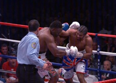 Image: Haye may be left out in the cold