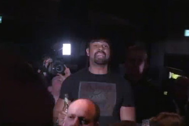 Image: Haye had little choice but to hit Chisora first