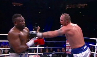 Image: Helenius badly injured his right shoulder six weeks before Chisora bout; will undergo surgery on Thursday